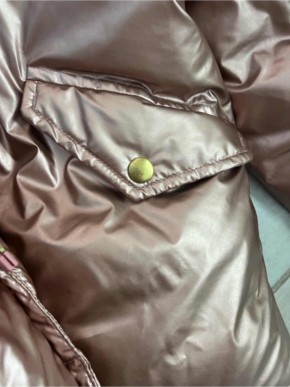 Crewcuts Light Pink Sherpa-Lined Outerwear - Picture 4 of 4